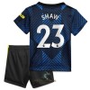 Officiële Voetbalshirt + Korte Broek Manchester United Luke Shaw 23 Derde 2021-22 - Kids